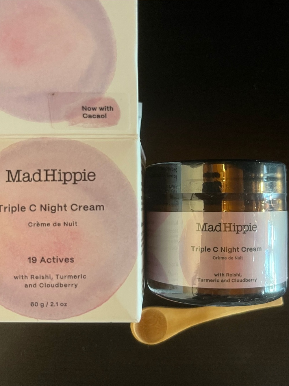 MadHippie Tripe C Night Cream face moisturizer
